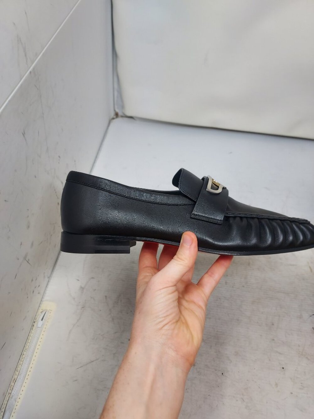 Christian Louboutin MENS Mocallista Black Loafer - Picture 10 of 14